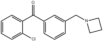 3'-AZETIDINOMETHYL-2-CHLOROBENZOPHENONE price.