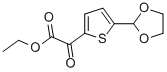 ETHYL 5-(1,3-DIOXOLAN-2-YL)-2-THENOYLFORMATE price.