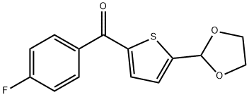 898773-41-6 5-(1,3-DIOXOLAN-2-YL)-2-(4-FLUOROBENZOYL)THIOPHENE