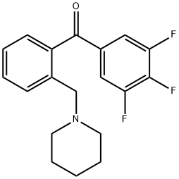 2-PIPERIDINOMETHYL-3',4',5'-TRIFLUOROBENZOPHENONE price.