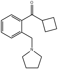 CYCLOBUTYL 2-(PYRROLIDINOMETHYL)PHENYL KETONE