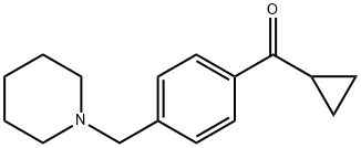 CYCLOPROPYL 4-(PIPERIDINOMETHYL)PHENYL KETONE