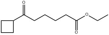 ETHYL 6-CYCLOBUTYL-6-OXOHEXANOATE Structure