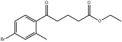 898776-94-8 5-(4-ブロモ-2-メチルフェニル)-5-オキソ吉草酸エチル