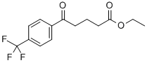 ETHYL 5-OXO-5-(4-TRIFLUOROMETHYLPHENYL)VALERATE Structure