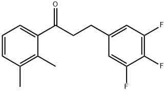 2',3'-DIMETHYL-3-(3,4,5-TRIFLUOROPHENYL)PROPIOPHENONE price.