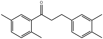 2',5'-DIMETHYL-3-(3,4-DIMETHYLPHENYL)PROPIOPHENONE