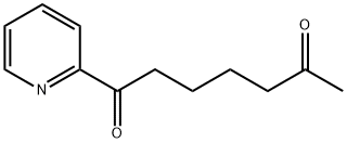 1-(2-PYRIDYL)HEPTAN-1,6-DIONE Structure