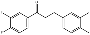 3',4'-DIFLUORO-3-(3,4-DIMETHYLPHENYL)PROPIOPHENONE price.
