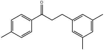3-(3,5-DIMETHYLPHENYL)-4'-METHYLPROPIOPHENONE,898780-11-5,结构式