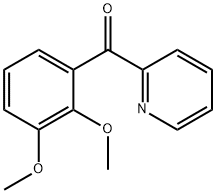 2-(2,3-DIMETHOXYBENZOYL)PYRIDINE Structure