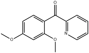 2-(2,4-DIMETHOXYBENZOYL)PYRIDINE Structure