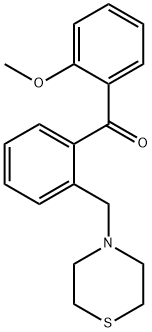 2-METHOXY-2'-THIOMORPHOLINOMETHYL BENZOPHENONE price.