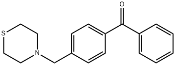 苯基(4-(硫代吗啉甲基)苯基)甲酮,898782-19-9,结构式
