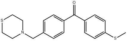 4-THIOMETHYL-4'-THIOMORPHOLINOMETHYL BENZOPHENONE,898782-57-5,结构式