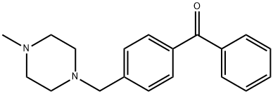 4-(4-METHYLPIPERAZINOMETHYL)BENZOPHENONE