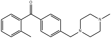 2-METHYL-4'-(4-METHYLPIPERAZINOMETHYL) BENZOPHENONE