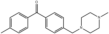 (4-((4-甲基哌嗪-1-基)甲基)苯基)(对甲苯基)甲酮, 898783-45-4, 结构式