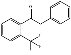 2-PHENYL-2'-TRIFLUOROMETHYLACETOPHENONE Structure
