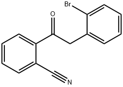 2-(2-BROMOPHENYL)-2'-CYANOACETOPHENONE,898784-09-3,结构式