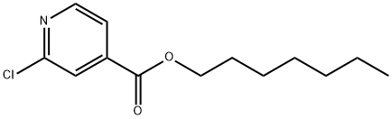 2-氯异烟酸庚酯, 898784-92-4, 结构式