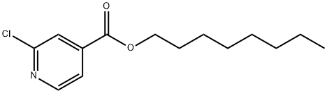 2-氯异烟酸辛酯, 898784-94-6, 结构式