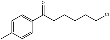 6-氯-1-(对甲苯基)己-1-酮 结构式