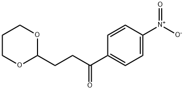 3-(1,3-DIOXAN-2-YL)-4'-NITROPROPIOPHENONE 结构式