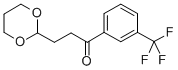 3-(1,3-DIOXAN-2-YL)-3'-TRIFLUOROMETHYLPROPIOPHENONE Structure