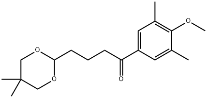 4-(5,5-DIMETHYL-1,3-DIOXAN-2-YL)-3',5'-DIMETHYL-4'-METHOXYBUTYROPHENONE price.