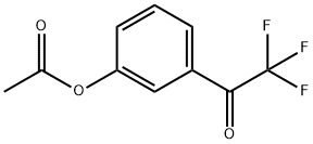 3'-乙酰氧基-2,2,2,- 三氟苯乙酮,898787-73-0,结构式