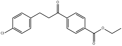 3-(4-CHLOROPHENYL)-4'-CARBOETHOXYPROPIOPHENONE