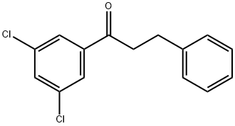 3',5'-DICHLORO-3-PHENYLPROPIOPHENONE Struktur