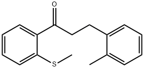 3-(2-METHYLPHENYL)-2'-THIOMETHYLPROPIOPHENONE price.