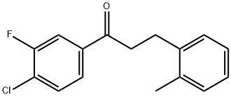 4'-CHLORO-3'-FLUORO-3-(2-METHYLPHENYL)PROPIOPHENONE price.