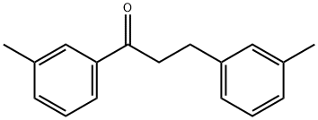 3'-メチル-3-(3-メチルフェニル)プロピオフェノン 化学構造式