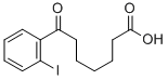 7-(2-IODOPHENYL)-7-OXOHEPTANOIC ACID 结构式