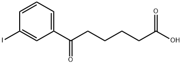 6-(3-IODOPHENYL)-6-OXOHEXANOIC ACID price.