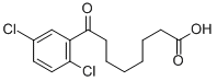 8-(2,5-DICHLOROPHENYL)-8-OXOOCTANOIC ACID Structure