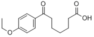 7-(4-ETHOXYPHENYL)-7-OXOHEPTANOIC ACID Structure