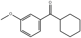 CYCLOHEXYL 3-METHOXYPHENYL KETONE Structure