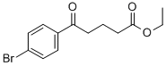 ETHYL 5-(4-BROMOPHENYL)-5-OXOVALERATE Structure
