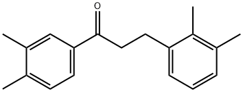 3',4'-DIMETHYL-3-(2,3-DIMETHYLPHENYL)PROPIOPHENONE Structure