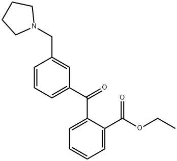 2-CARBOETHOXY-3'-PYRROLIDINOMETHYL BENZOPHENONE|