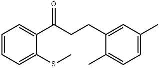 3-(2,5-DIMETHYLPHENYL)-2'-THIOMETHYLPROPIOPHENONE price.
