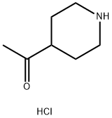 4-acetylpiperidinium chloride Struktur