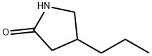 4-丙基-2-吡咯烷酮, 89895-19-2, 结构式