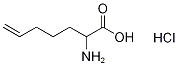 2-AMino-6-heptenoic Acid Hydrochloride 结构式