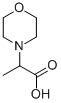 2-(4-モルホリニル)プロパン酸 化学構造式