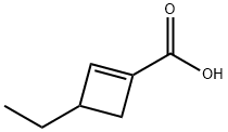 1-Cyclobutene-1-carboxylic acid, 3-ethyl- (7CI,9CI)|